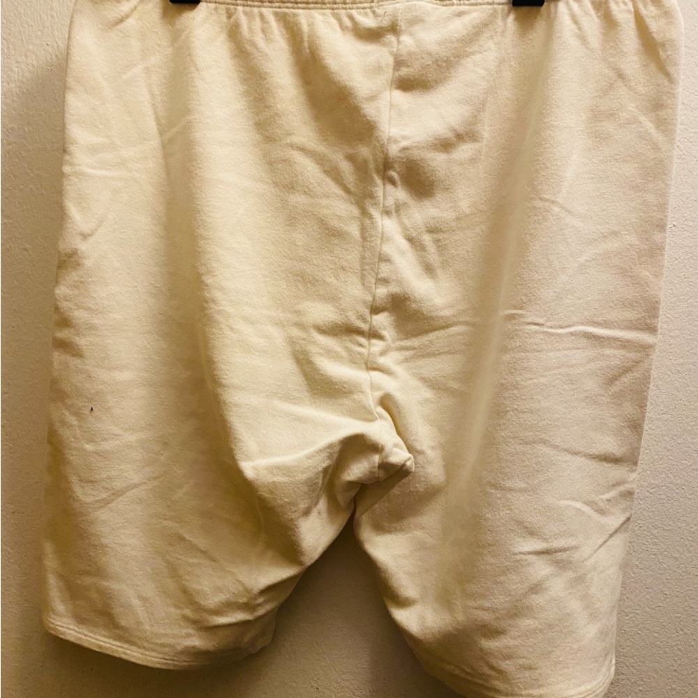 Men's Cream Shorts - Picture 2 of 3